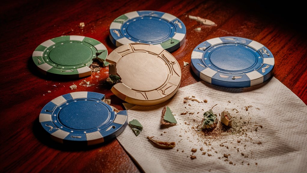 casino chips not food