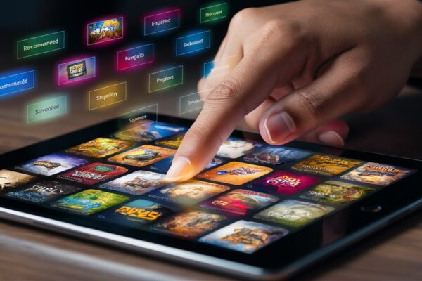 gaming menus manipulate user choices