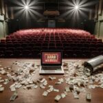 theatre director steals profits